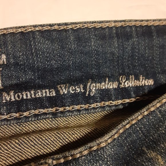 Trinity Ranch Women's Embellished Studded Jeans Size 5 - Picture 7 of 11